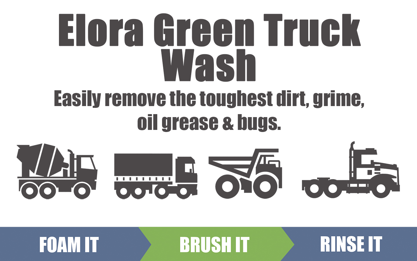 Elora Green Truck Wash for Big Trucks