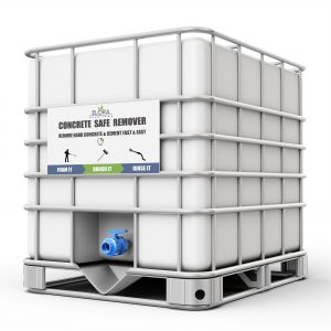 ready mix truck concrete cement remover